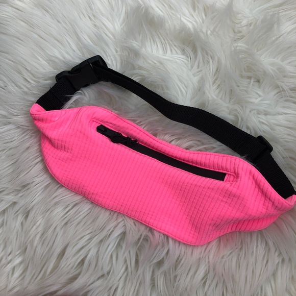 triangl swimwear Handbags - bright pink triangl fanny pack